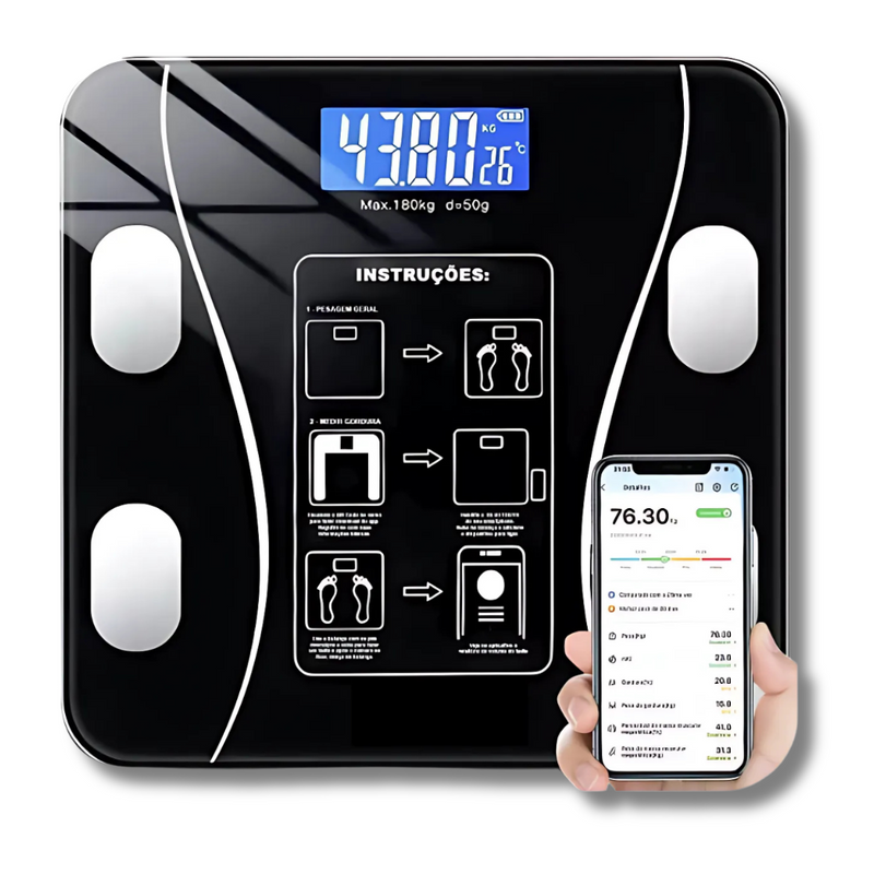 Balança SmartBody com Bioimpedância