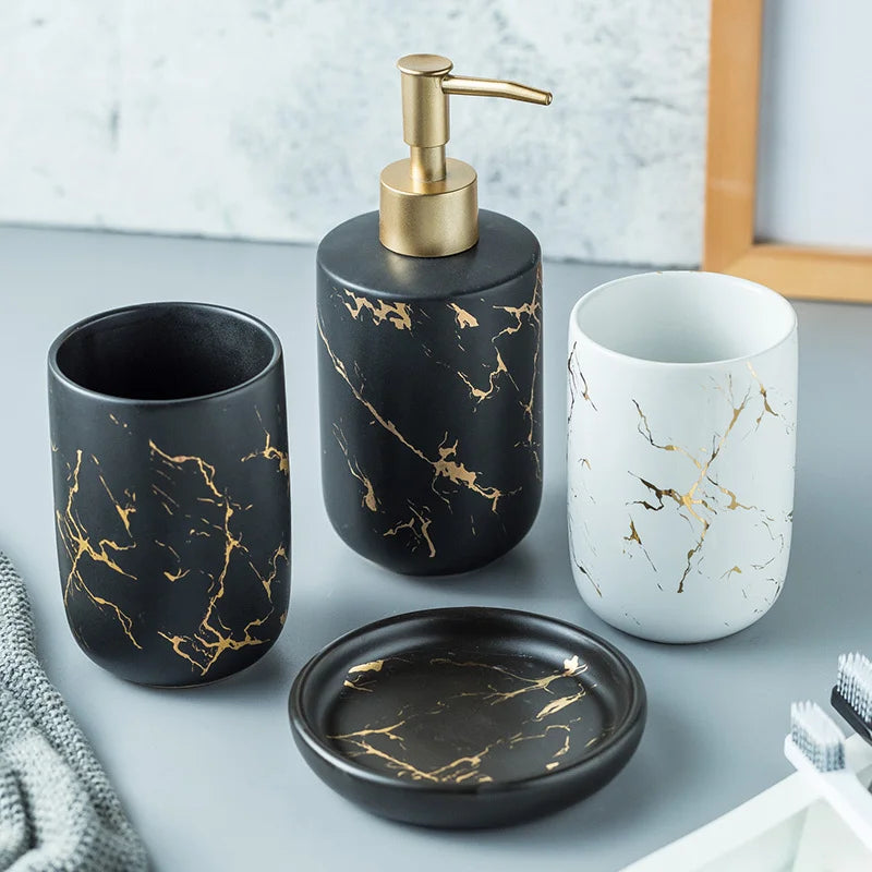 Kit Decoração de porcelanas para Banheiro