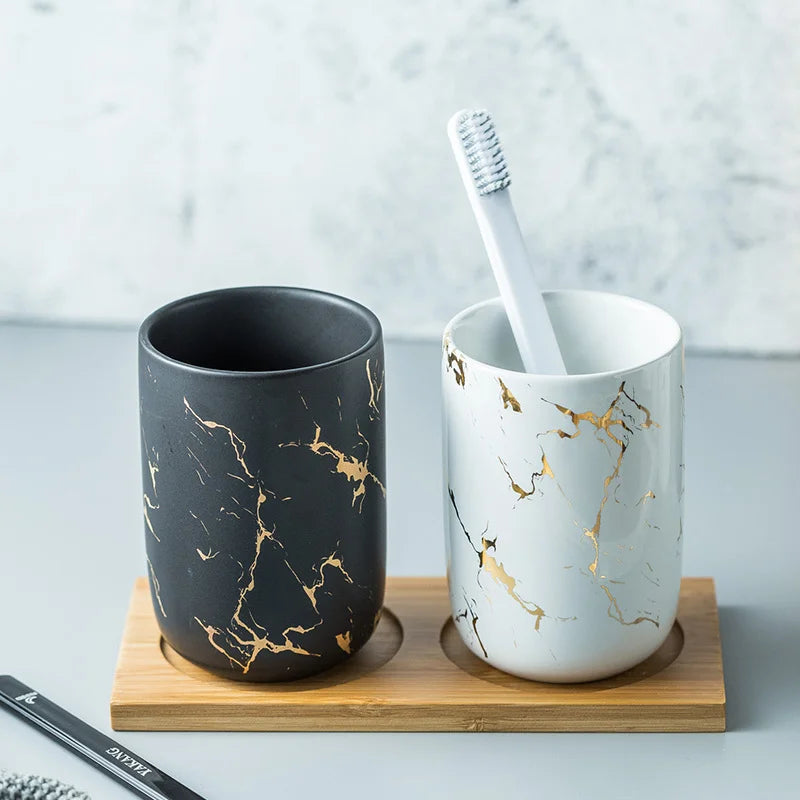 Kit Decoração de porcelanas para Banheiro