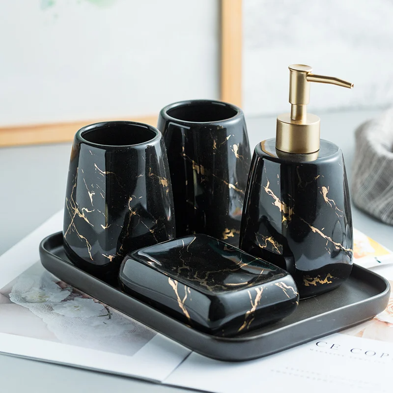 Kit Decoração de porcelanas para Banheiro